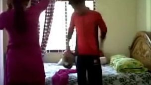 Desi College Lovers Enjoying Hot Romantic Sex