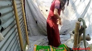 Desi Wife Bathroom sex Outdoor Hot sex