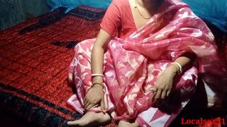 Red Saree Bengali Wife Fucked by Hardcore